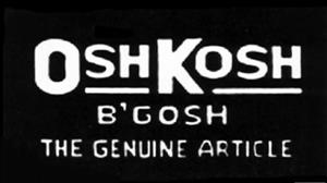 OSHKOSH B'GOSH THE GENUINE ARTICLE - לוגו סימן מסחר רשום