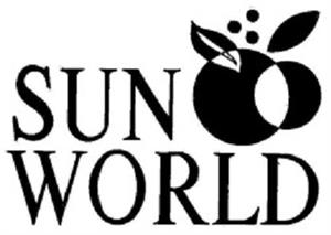 SUN WORLD - לוגו סימן מסחר רשום