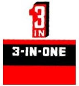 3 - IN - ONE - לוגו סימן מסחר רשום