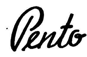 PENTO - לוגו סימן מסחר
