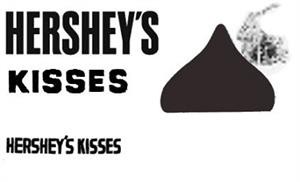 HERSHEY'S KISSES - לוגו סימן מסחר רשום