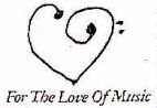 FOR THE LOVE OF MUSIC - לוגו סימן מסחר