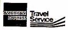 AMERICAN EXPRESS Travel Service - לוגו סימן מסחר
