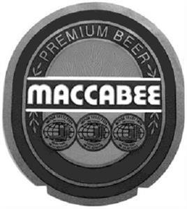 MACCABEE  premium beer - לוגו סימן מסחר רשום