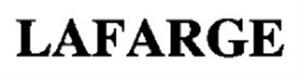 LAFARGE - לוגו סימן מסחר רשום