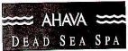 AHAVA DEAD SEA SPA - לוגו סימן מסחר