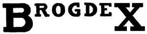 BROGDEX - לוגו סימן מסחר