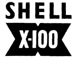 SHELL X-100 - לוגו סימן מסחר