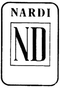 NARDI ND - לוגו סימן מסחר רשום