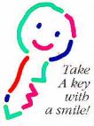 Take A key with a smile - לוגו סימן מסחר