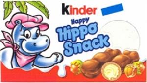 kinder Happy Hippo Snack - לוגו סימן מסחר