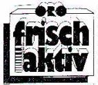 ORO frisch aktiv - לוגו סימן מסחר
