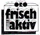 ORO frisch aktiv - לוגו סימן מסחר