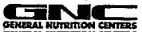 GNC GENERAL NUTRITION CENTERS - לוגו סימן מסחר