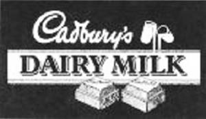 Cadbury's DAIRY MILK - לוגו סימן מסחר