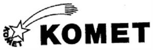 KOMET - לוגו סימן מסחר