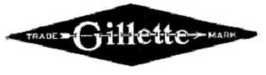 GILLETTE trade mark - לוגו סימן מסחר