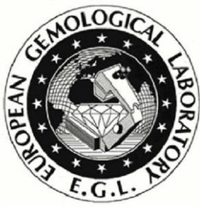 EUROPEAN GEMOLOGICAL LABORATORY E.G.L. - לוגו סימן מסחר רשום
