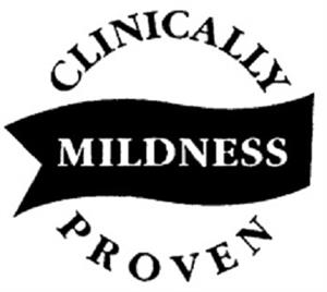 MILDNESS CLINICALLY PROVEN - לוגו סימן מסחר