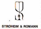STROHEIM & ROMANN - לוגו סימן מסחר