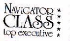 NAVIGATOR CLASS top executive - לוגו סימן מסחר