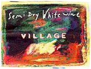 VILLAGE semi dry white wine - לוגו סימן מסחר