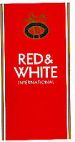 RED & WHITE INTERNATIONAL - לוגו סימן מסחר