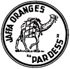 PARDESS JAFFA ORANGES - לוגו סימן מסחר
