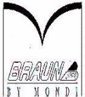 BRAUN BY MONDI - לוגו סימן מסחר