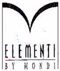 ELEMENTI BY MONDI - לוגו סימן מסחר