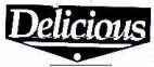 DELICIOUS - לוגו סימן מסחר